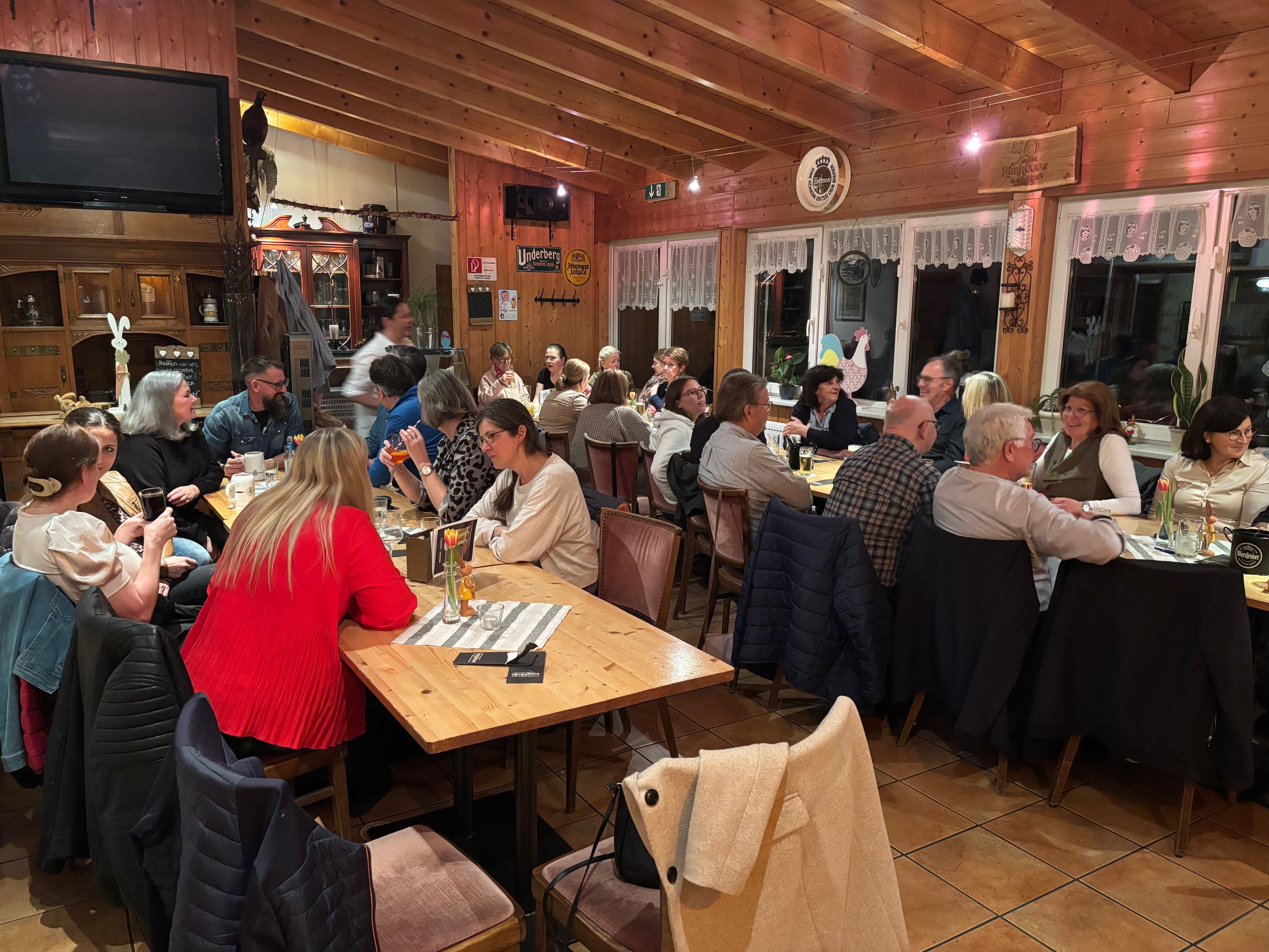 Gründonnerstag in der Almhütte